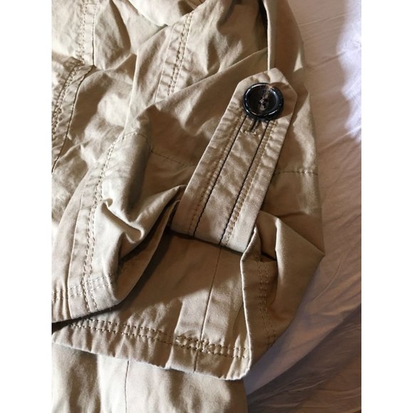 E-Land American Classic size 160/84A Girls size Large Tan Coat (needs Ironing) - Picture 8 of 9